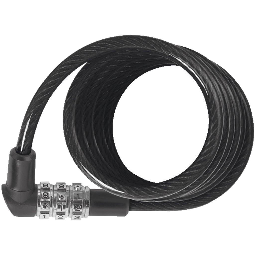 Abus Coil 3506C/120 Cable Lock (Black) | Cycling Gears Hub - Cycling Gears Hub
