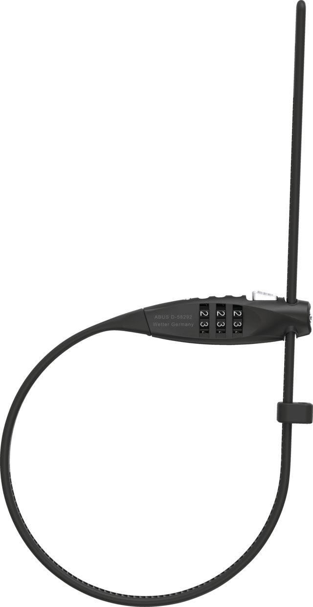Abus Combiflex Travelguard Lock (Black) | Cycling Gears Hub - Cycling Gears Hub