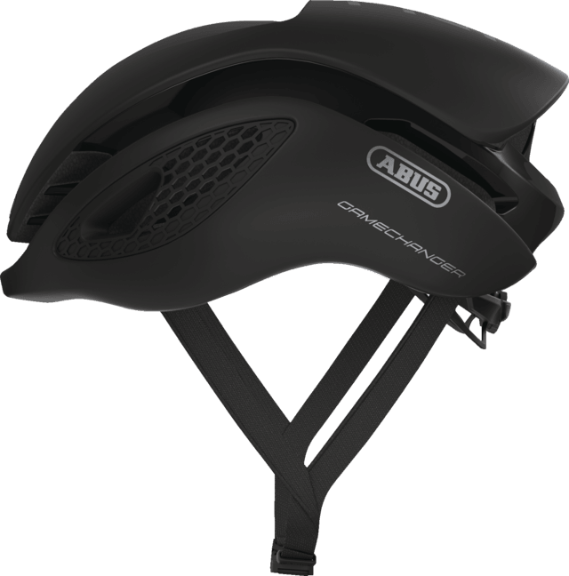 Abus Game Changer Road Cycling Helmet (Velvet Black) | Cycling Gears Hub - Cycling Gears Hub