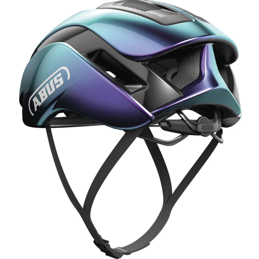 Abus Gamechanger 2.0 Aero Road Cycling Helmet (Flipflop Purple) | Cycling Gears Hub