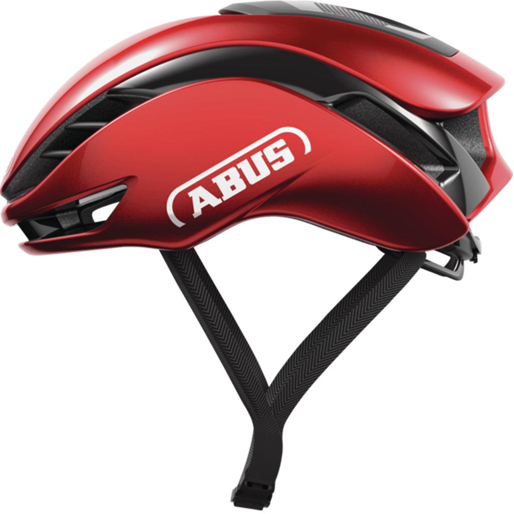 Abus Gamechanger 2.0 Aero Road Cycling Helmet (Performance Red) | Cycling Gears Hub
