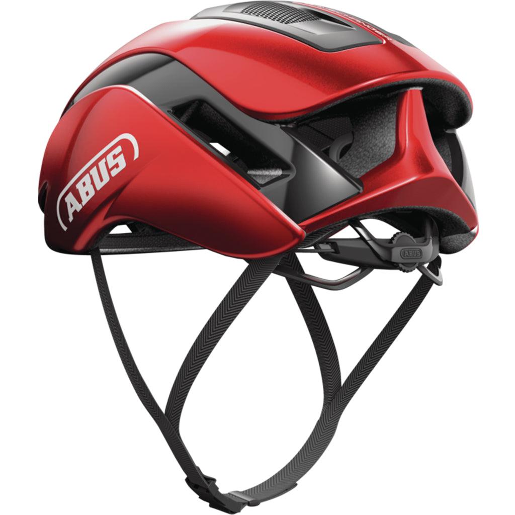 Abus Gamechanger 2.0 Aero Road Cycling Helmet (Performance Red) | Cycling Gears Hub
