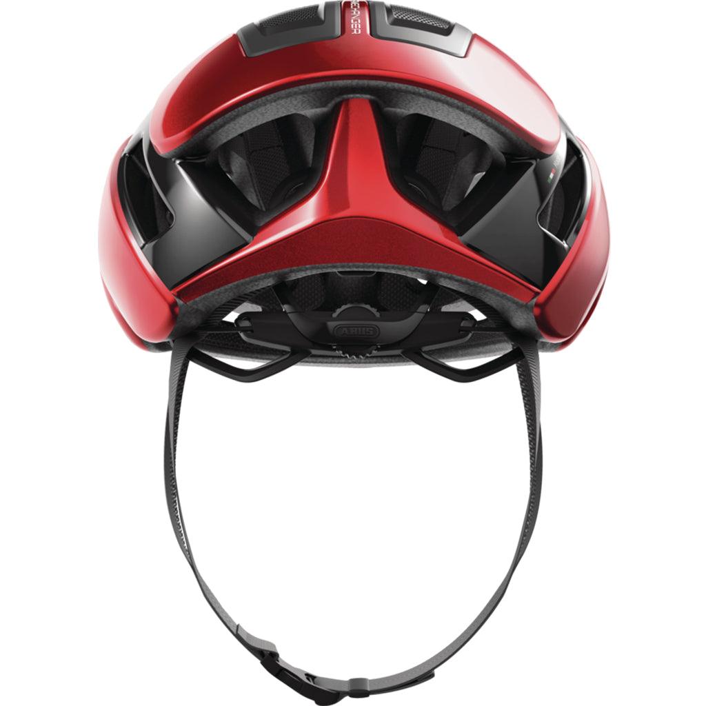 Abus Gamechanger 2.0 Aero Road Cycling Helmet (Performance Red) | Cycling Gears Hub