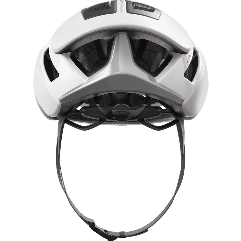 Abus Gamechanger 2.0 Aero Road Cycling Helmet (Polar White) | Cycling Gears Hub