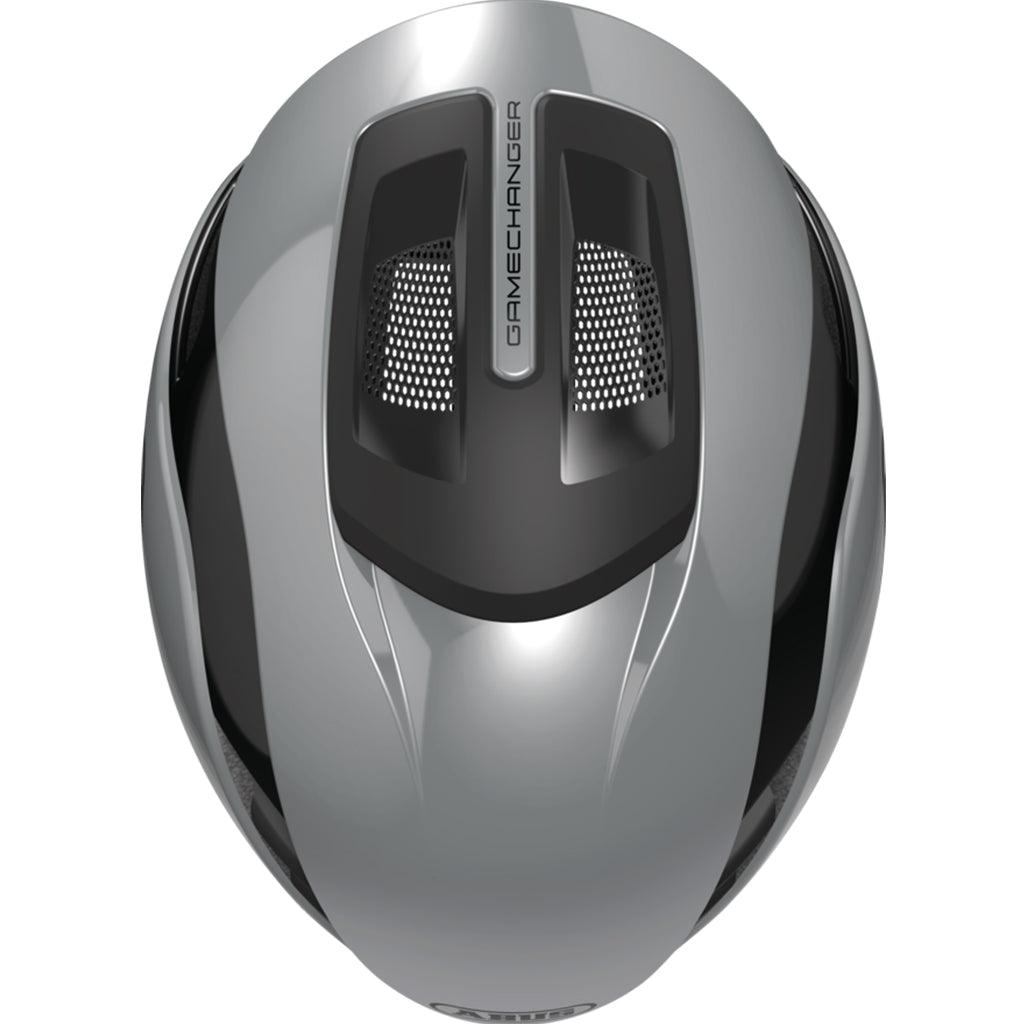 Abus Gamechanger 2.0 Aero Road Cycling Helmet (Race Grey) | Cycling Gears Hub