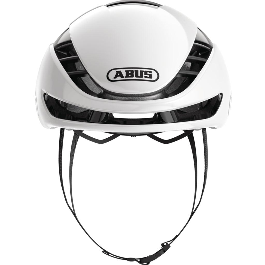 Abus Gamechanger 2.0 Aero Road Cycling Helmet (Shiny White) | Cycling Gears Hub