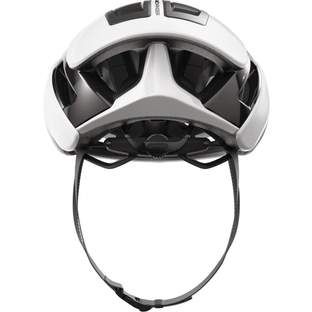 Abus Gamechanger 2.0 Aero Road Cycling Helmet (Shiny White) | Cycling Gears Hub