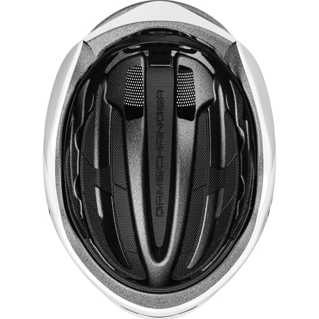 Abus Gamechanger 2.0 Aero Road Cycling Helmet (Shiny White) | Cycling Gears Hub