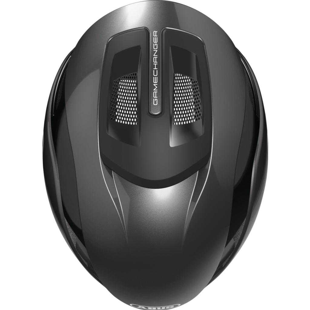 Abus Gamechanger 2.0 Aero Road Cycling Helmet (Titan) | Cycling Gears Hub