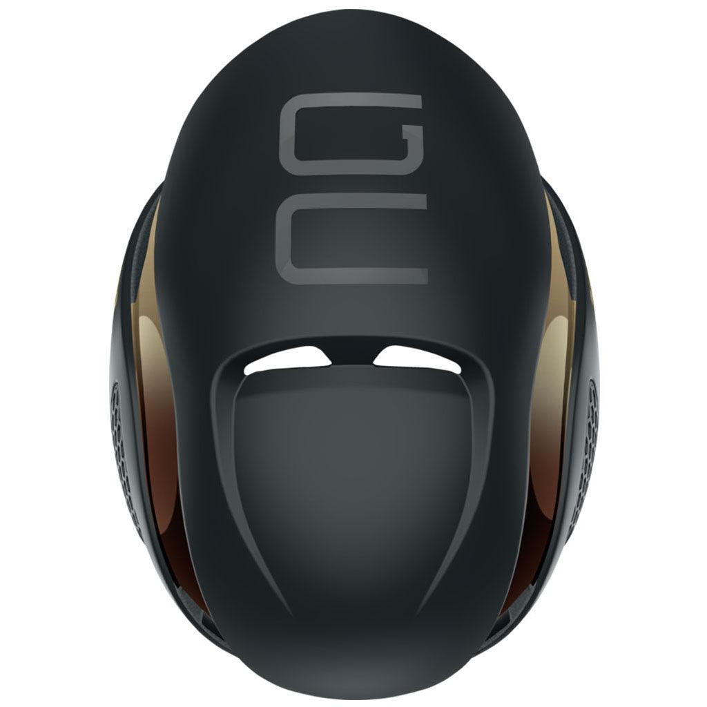 Abus Gamechanger Road Cycling Helmet (Black/Gold) | Cycling Gears Hub