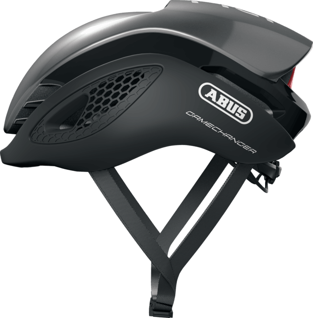 Abus Gamechanger Road Cycling Helmet (Dark Grey) | Cycling Gears Hub
