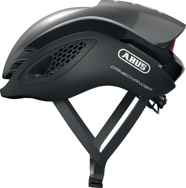 Abus Gamechanger Road Cycling Helmet (Dark Grey) | Cycling Gears Hub - Cycling Gears Hub