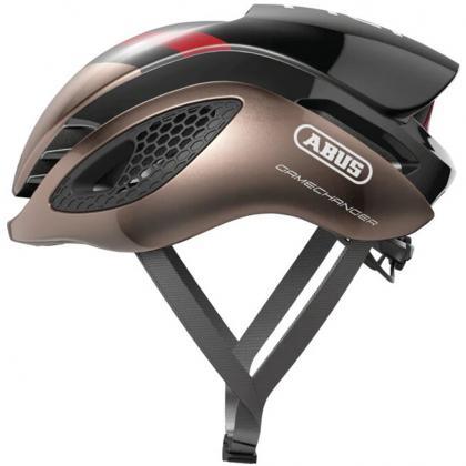 Abus Gamechanger Road Cycling Helmet (Metallic Copper) | Cycling Gears Hub