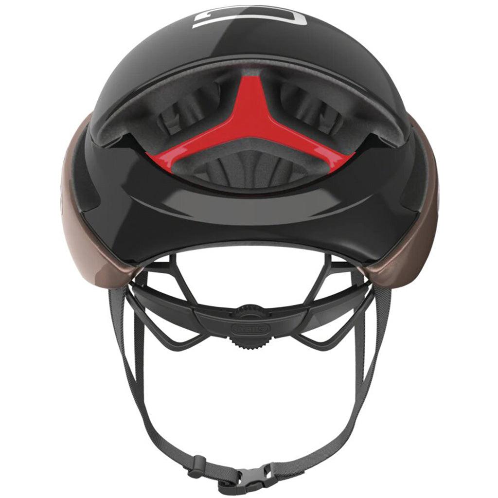 Abus Gamechanger Road Cycling Helmet (Metallic Copper) | Cycling Gears Hub