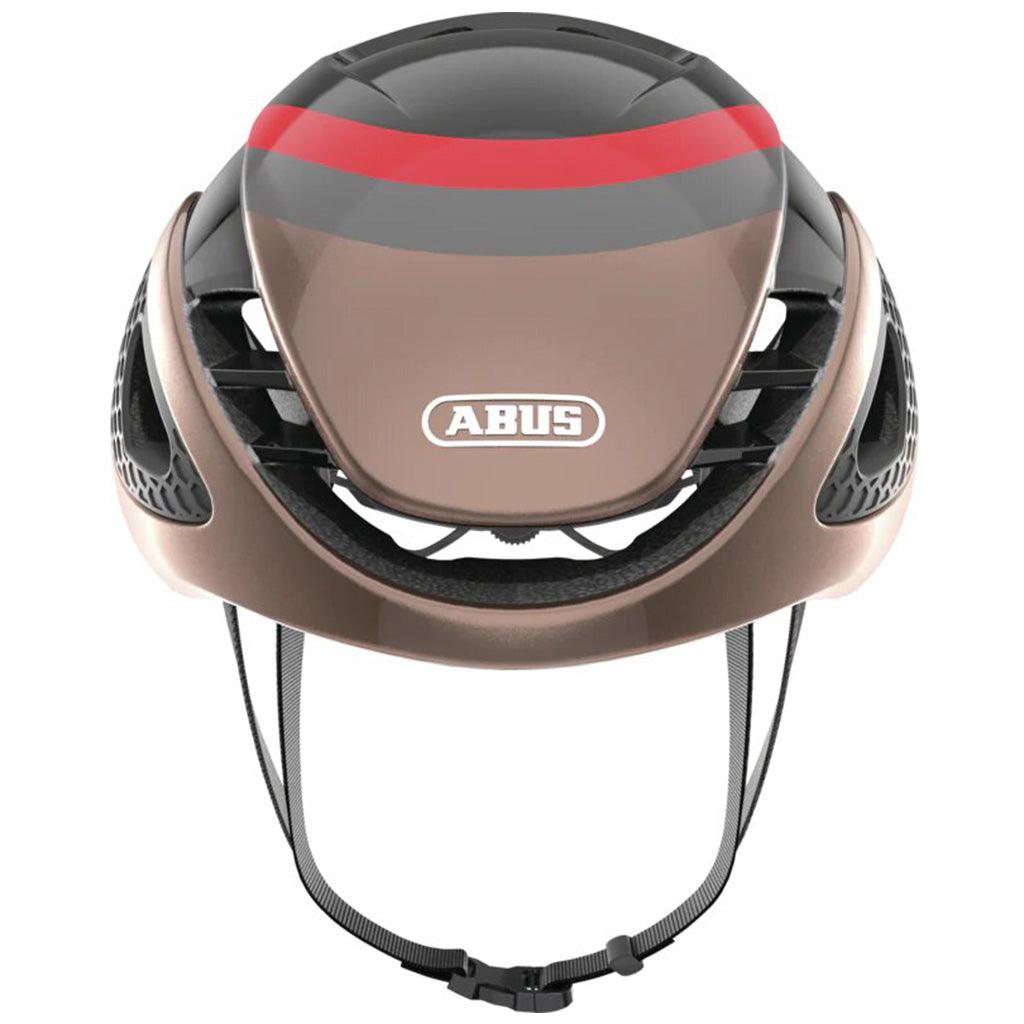 Abus Gamechanger Road Cycling Helmet (Metallic Copper) | Cycling Gears Hub