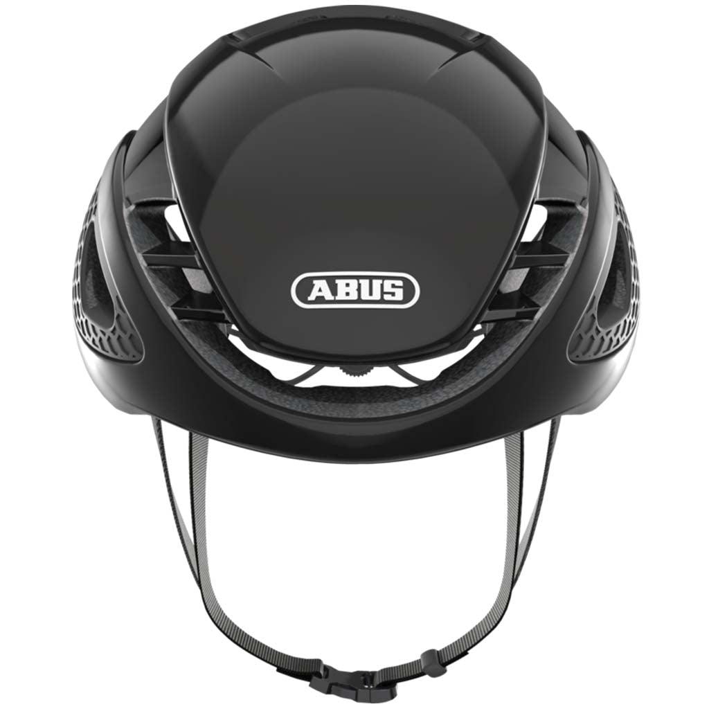 Abus Gamechanger Road Cycling Helmet (Shiny Black) | Cycling Gears Hub