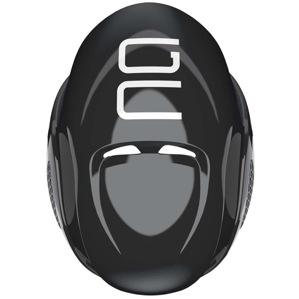 Abus Gamechanger Road Cycling Helmet (Shiny Black) | Cycling Gears Hub
