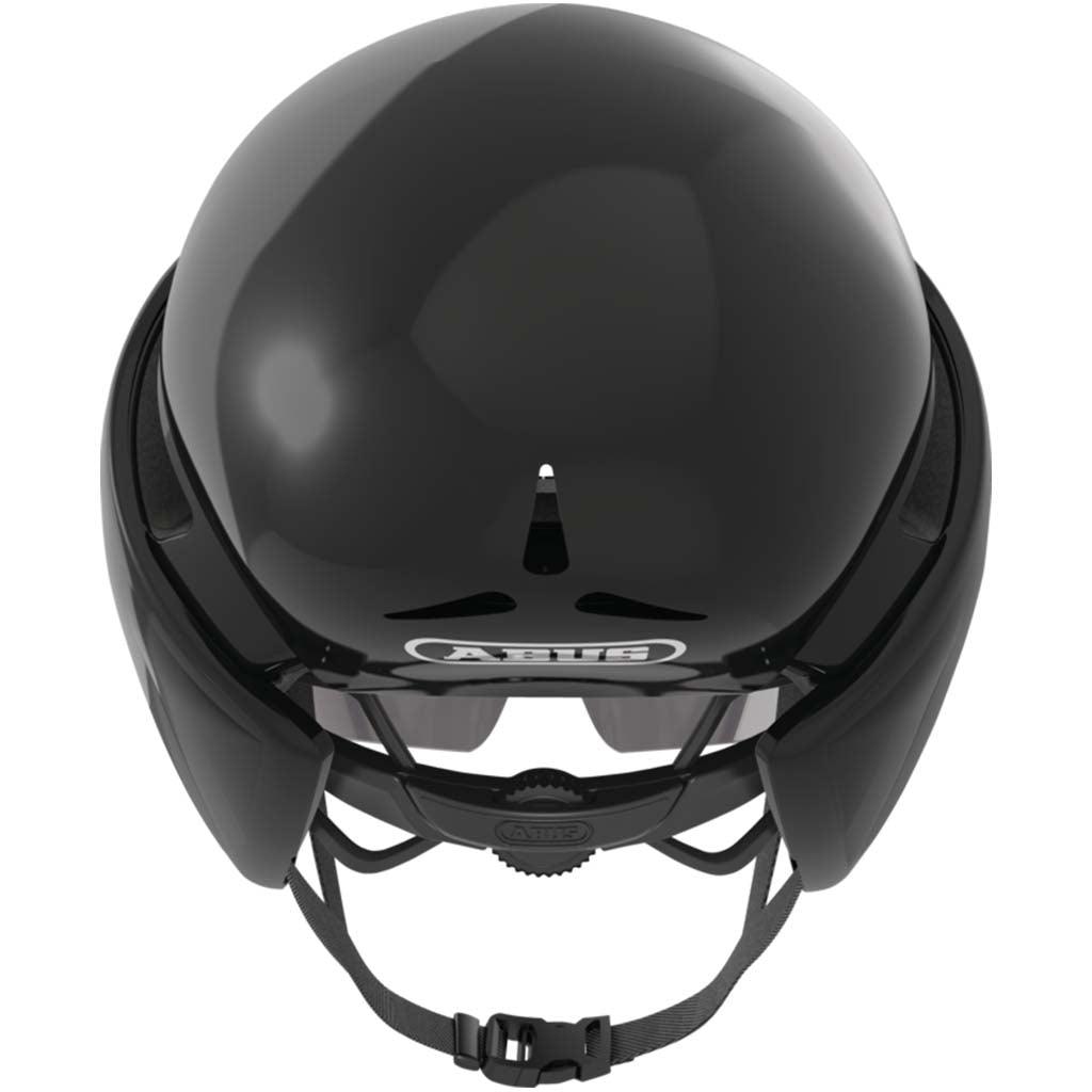 Abus Gamechanger Aero Road Cycling Helmet (Shiny Black) | Cycling Gears Hub