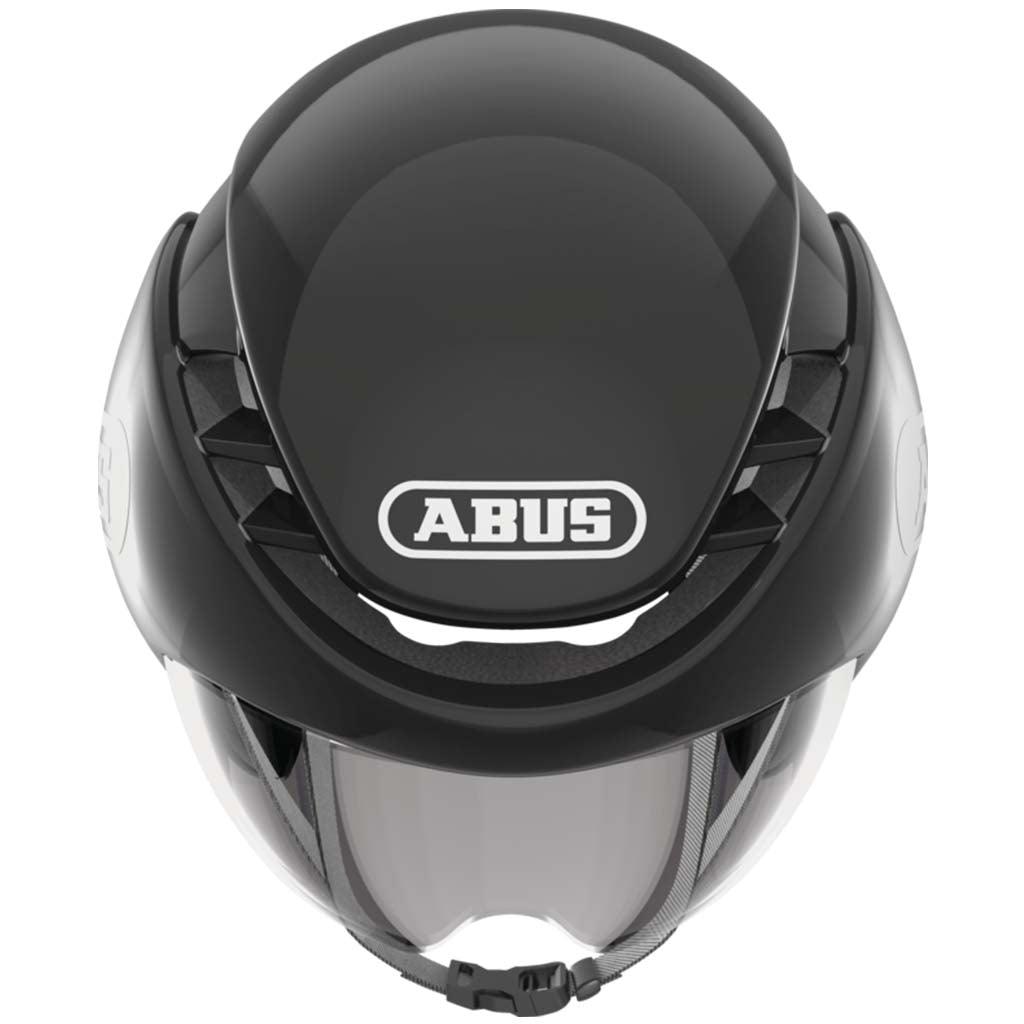 Abus Gamechanger Aero Road Cycling Helmet (Shiny Black) | Cycling Gears Hub
