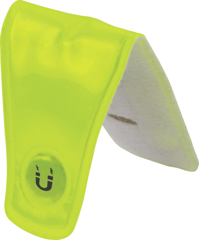 Abus Lumino Easy Magnet LED Light (Yellow) | Cycling Gears Hub