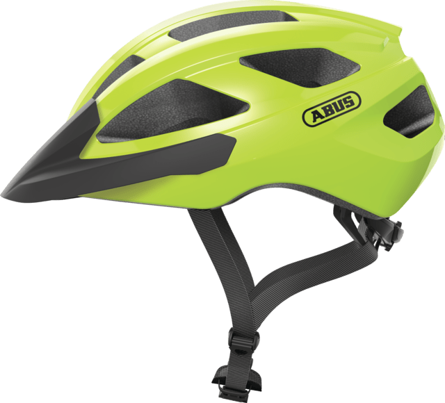 Abus Macator MIPS Road Cycling Helmet (Signal Yellow) | Cycling Gears Hub - Cycling Gears Hub