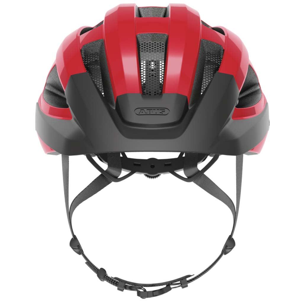 Abus Macator Road Cycling Helmet (Blaze Red) | Cycling Gears Hub