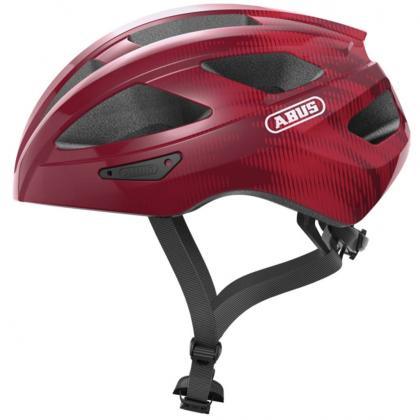 Abus Macator Road Cycling Helmet (Bordeaux Red) | Cycling Gears Hub