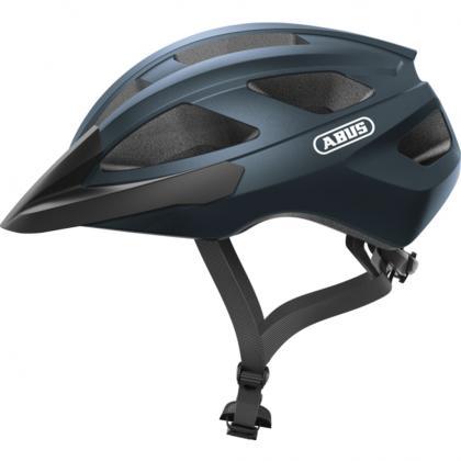 Abus Macator Road Cycling Helmet (Midnight Blue) | Cycling Gears Hub