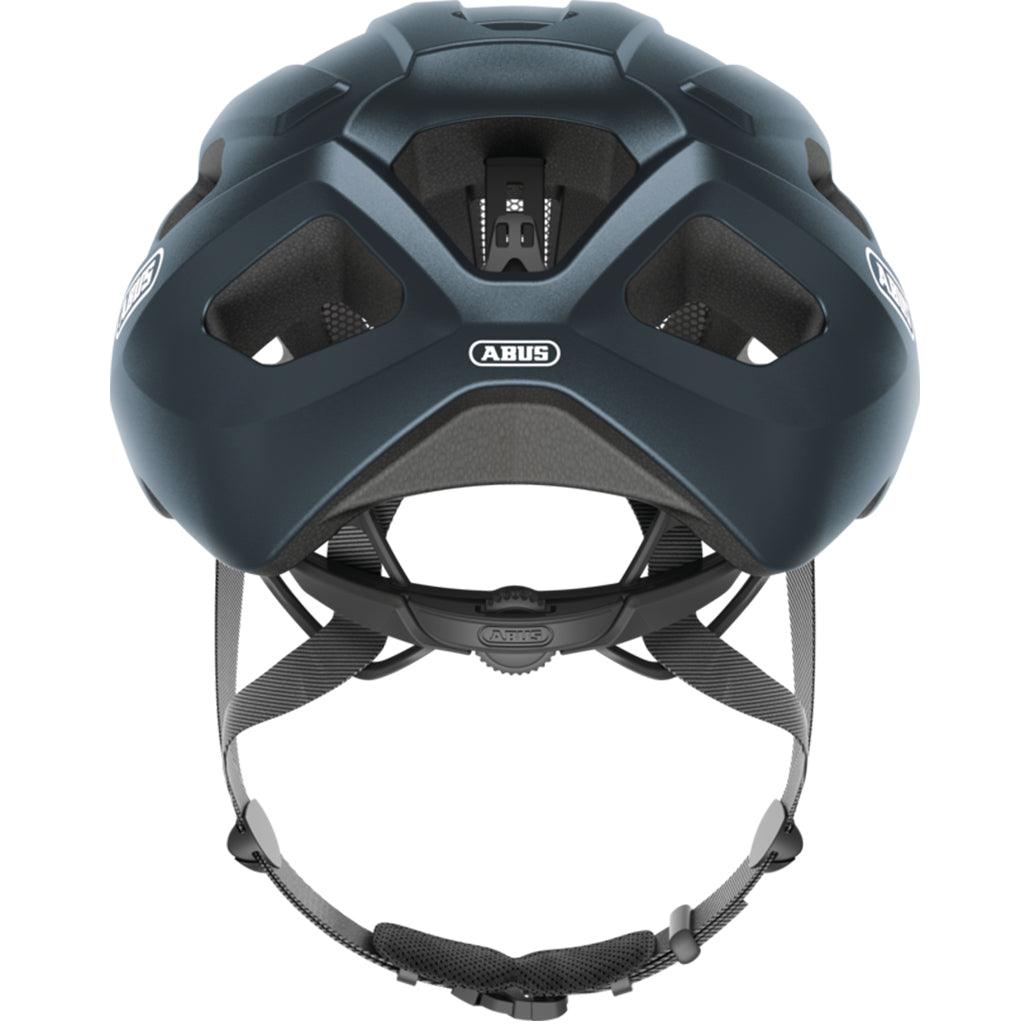 Abus Macator Road Cycling Helmet (Midnight Blue) | Cycling Gears Hub