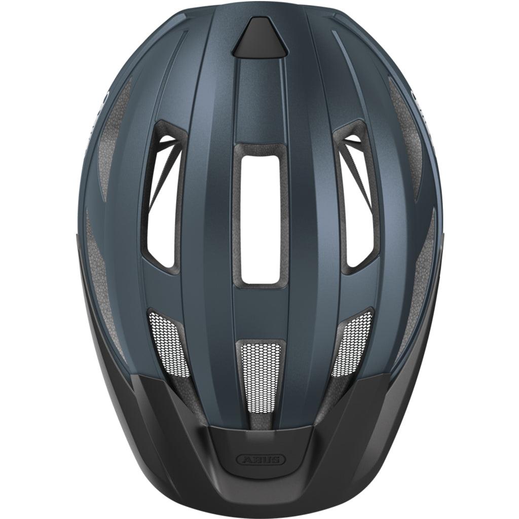 Abus Macator Road Cycling Helmet (Midnight Blue) | Cycling Gears Hub