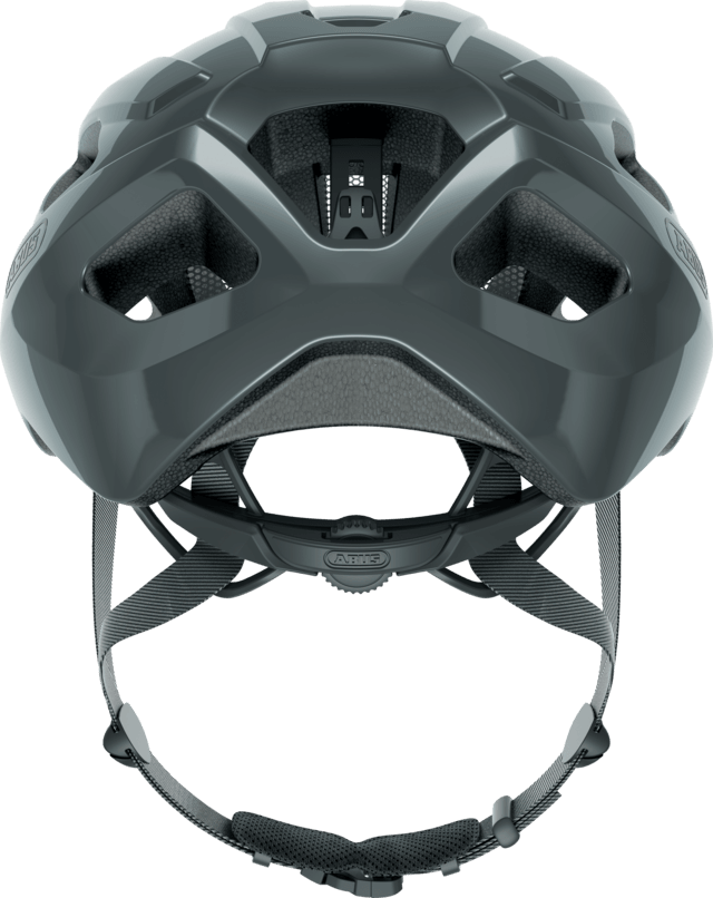 Abus Macator Road Cycling Helmet (Race Gray) | Cycling Gears Hub