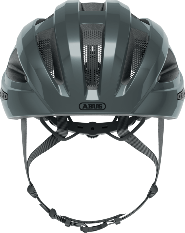 Abus Macator Road Cycling Helmet (Race Gray) | Cycling Gears Hub