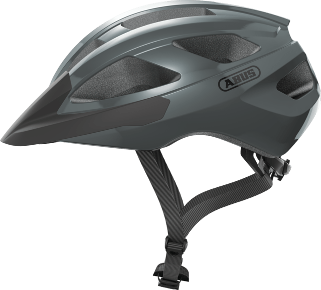 Abus Macator Road Cycling Helmet (Race Gray) | Cycling Gears Hub - Cycling Gears Hub