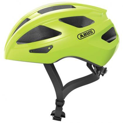 Abus Macator Road Cycling Helmet (Signal Yellow) | Cycling Gears Hub
