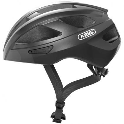 Abus Macator Road Cycling Helmet (Titan Shiny) | Cycling Gears Hub