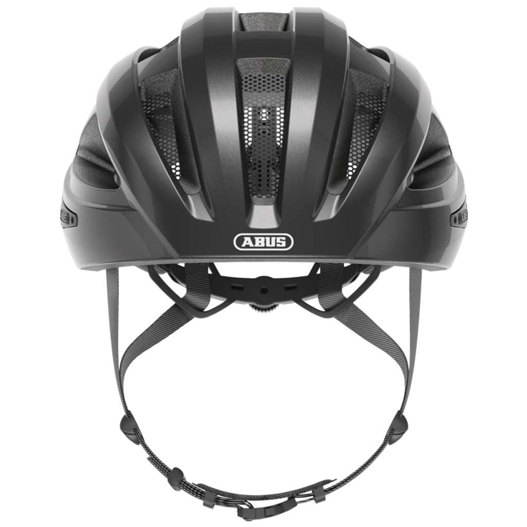 Abus Macator Road Cycling Helmet (Titan Shiny) | Cycling Gears Hub