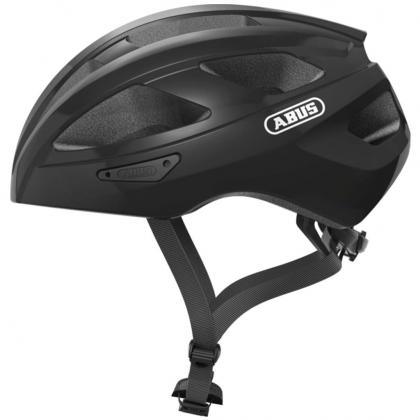 Abus Macator Road Cycling Helmet (Velvet Black) | Cycling Gears Hub