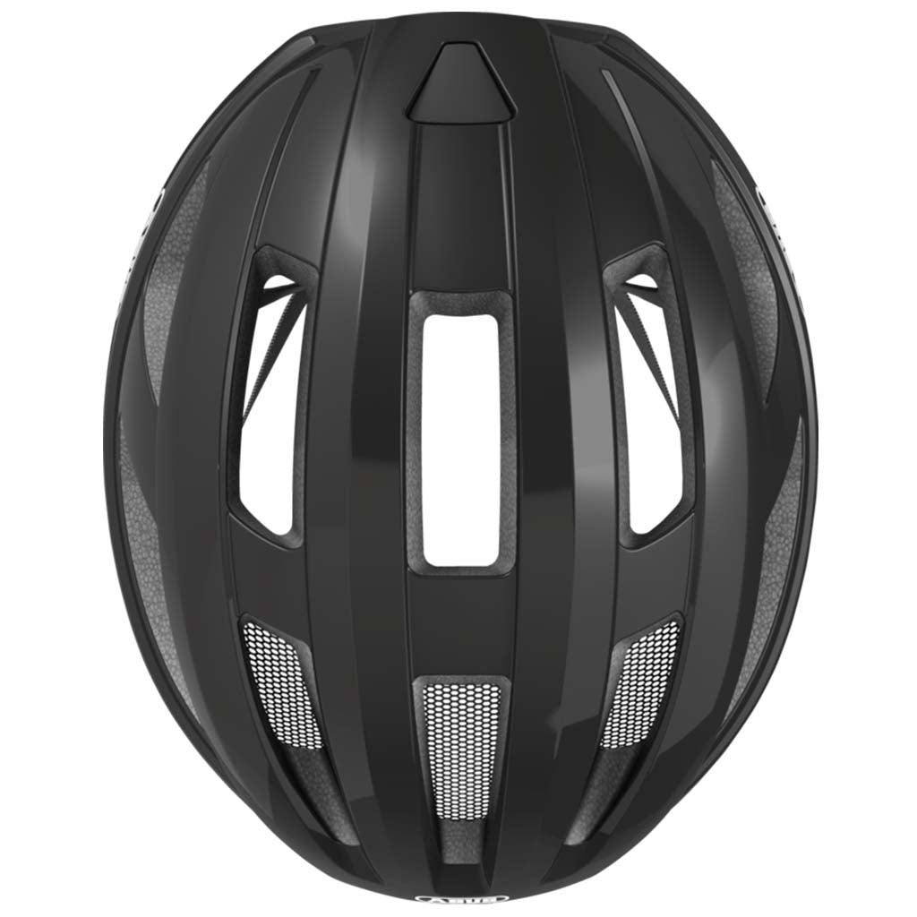 Abus Macator Road Cycling Helmet (Velvet Black) | Cycling Gears Hub