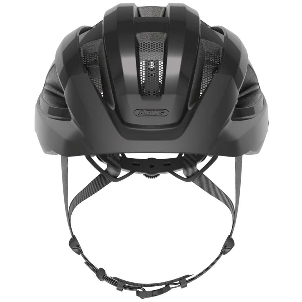 Abus Macator Road Cycling Helmet (Velvet Black) | Cycling Gears Hub