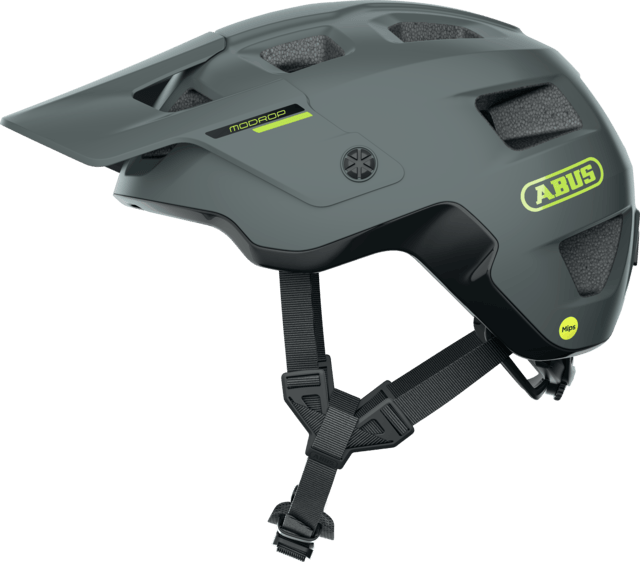 Abus Modrop MIPS MTB Cycling Helmet (Concrete Grey) | Cycling Gears Hub