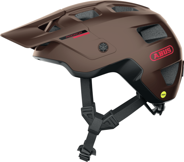 Abus Modrop MIPS MTB Cycling Helmet (Metallic Copper) | Cycling Gears Hub