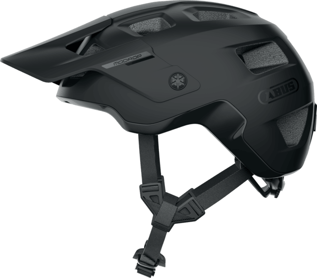 Abus Modrop MTB Cycling Helmet (Velvet Black) | Cycling Gears Hub