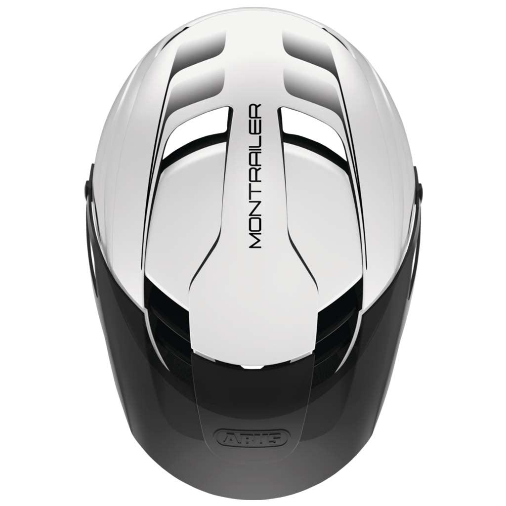 Abus Montrailer MTB Cycling Helmet (Polar White) | Cycling Gears Hub