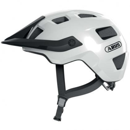 Abus Motrip MTB Cycling Helmet (Shiny White) | Cycling Gears Hub - Cycling Gears Hub