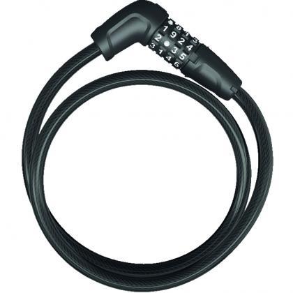 Abus Numerino Cable Lock 5410C/85 (Black) | Cycling Gears Hub - Cycling Gears Hub