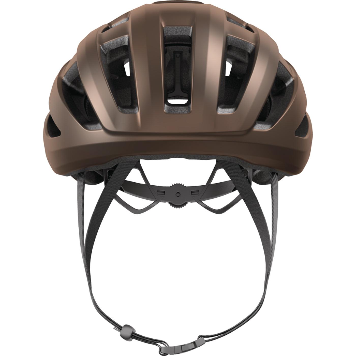 Abus Powerdome Ace Road Cycling Helmet (Metallic Copper) | Cycling Gears Hub