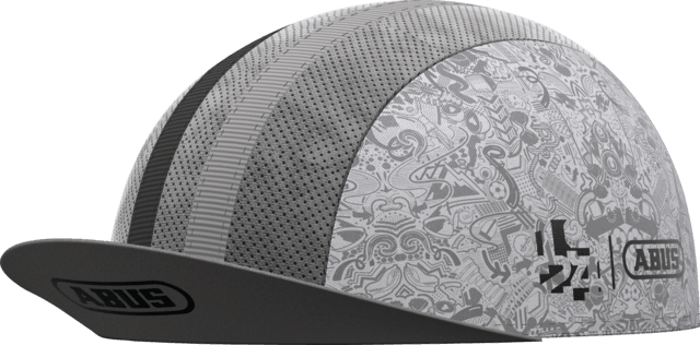 Abus Race Unisex Cycling Cap (Italian White) | Cycling Gears Hub - Cycling Gears Hub