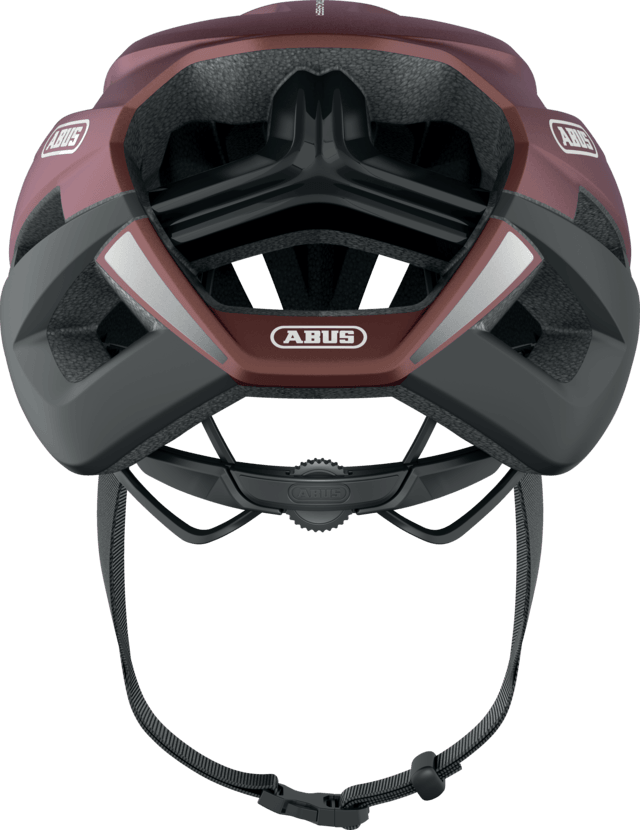 Abus Storm Chaser Road Cycling Helmet (Bloodmoob Red) | Cycling Gears Hub