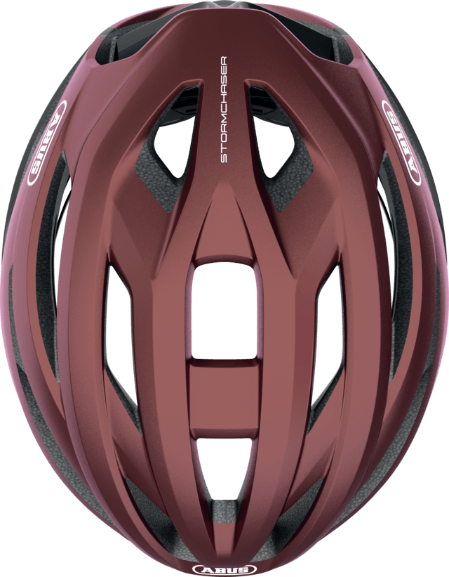 Abus Storm Chaser Road Cycling Helmet (Bloodmoob Red) | Cycling Gears Hub