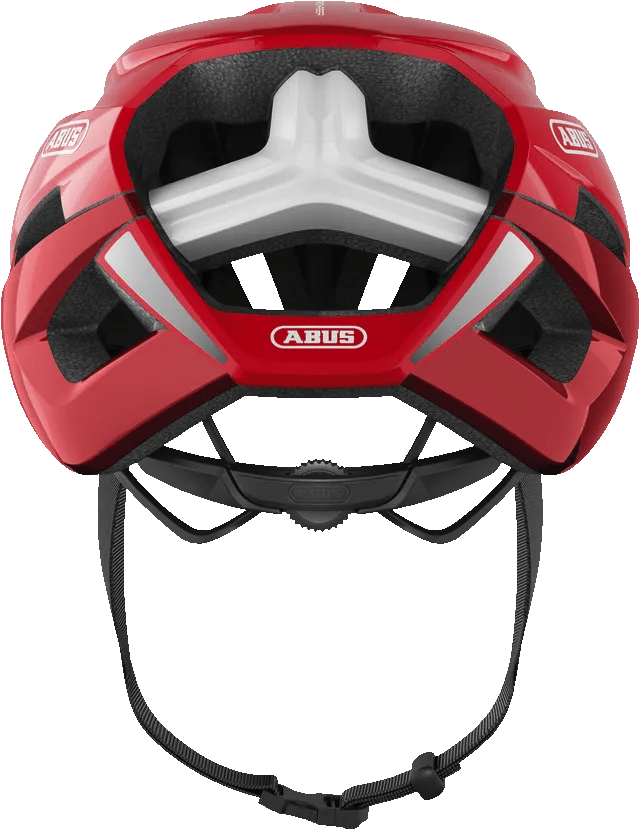 Abus Stormchaser Road Cycling Helmet (Blaze Red) | Cycling Gears Hub - Cycling Gears Hub